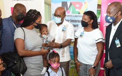 Jamaica welcomes one millionth visitor