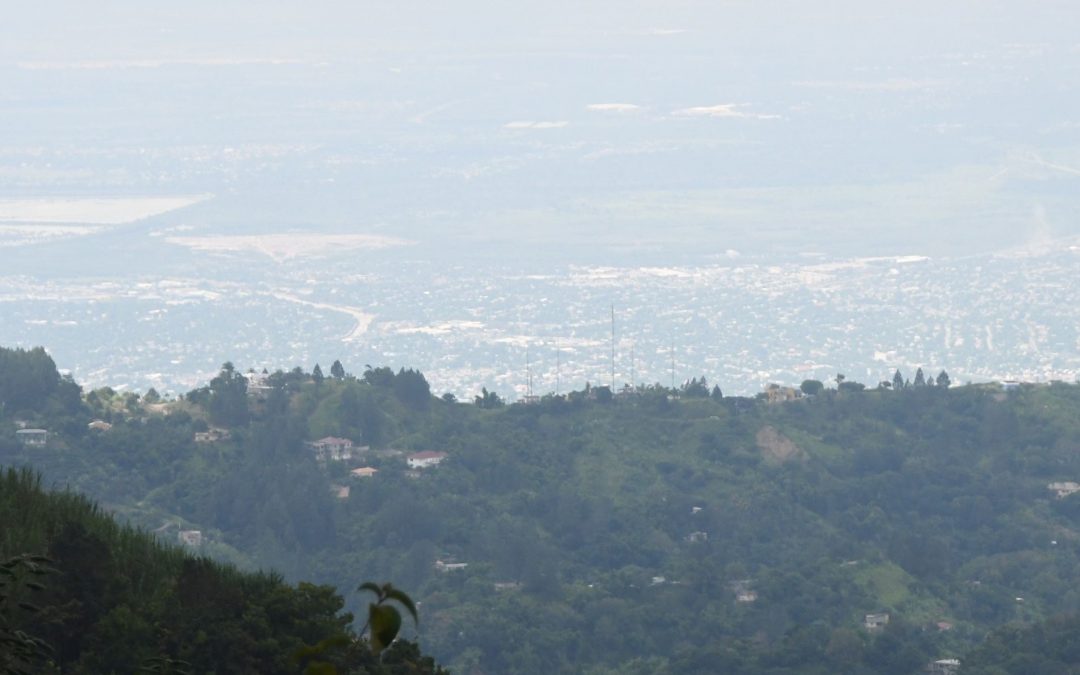 Trek into the mountains overlooking Kingston & St Andrew